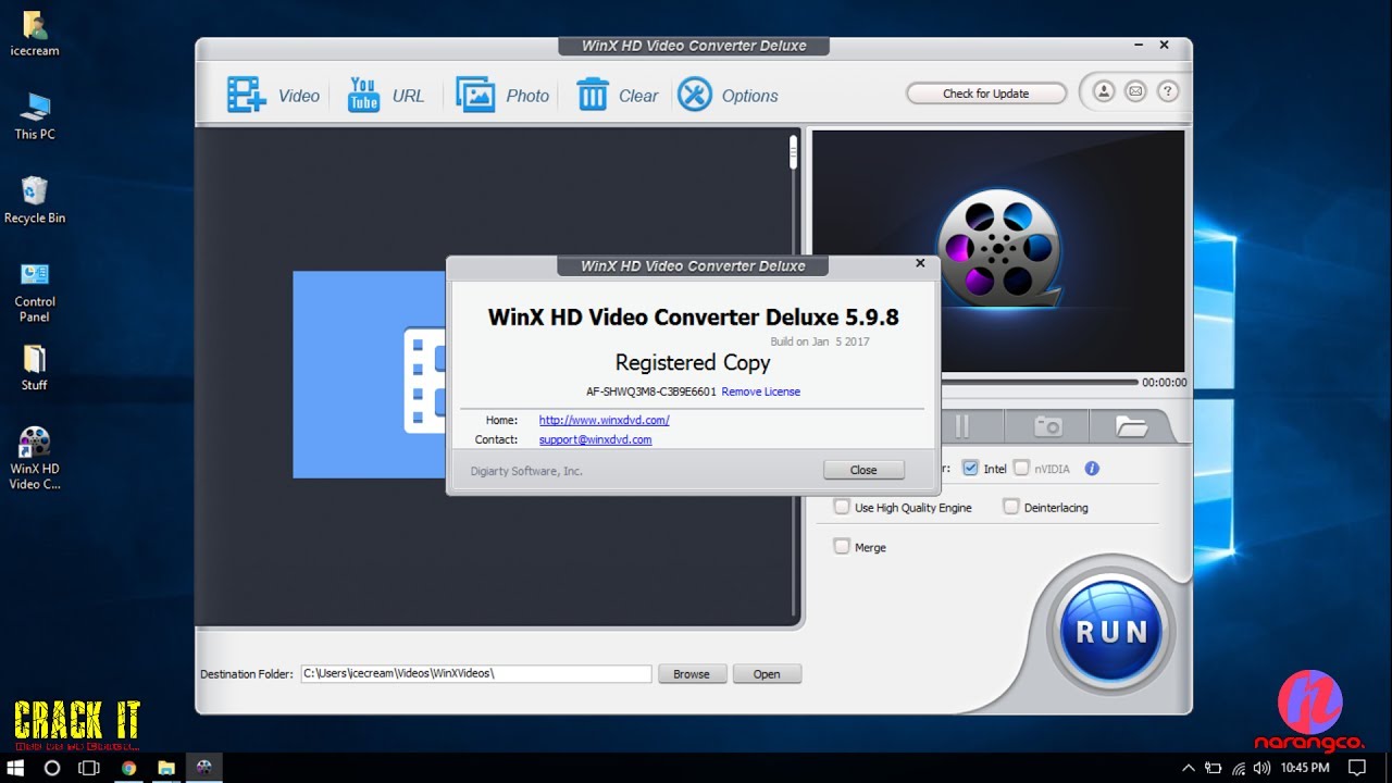 Winx hd video converter deluxe 5.9.9.275 with serial key free